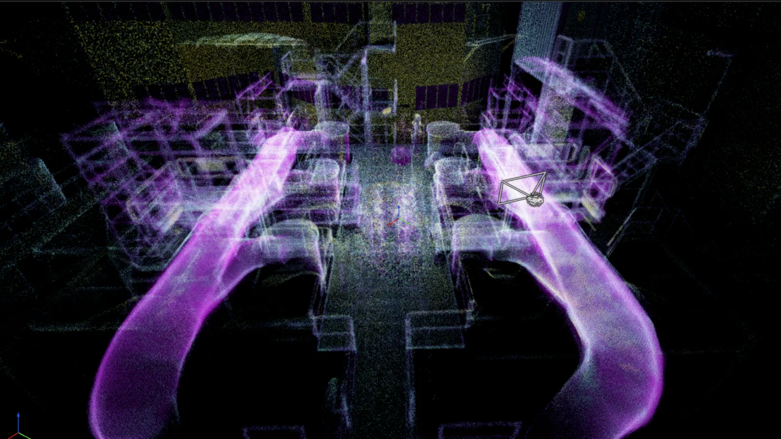 LiDAR 3D scan industriële installatie